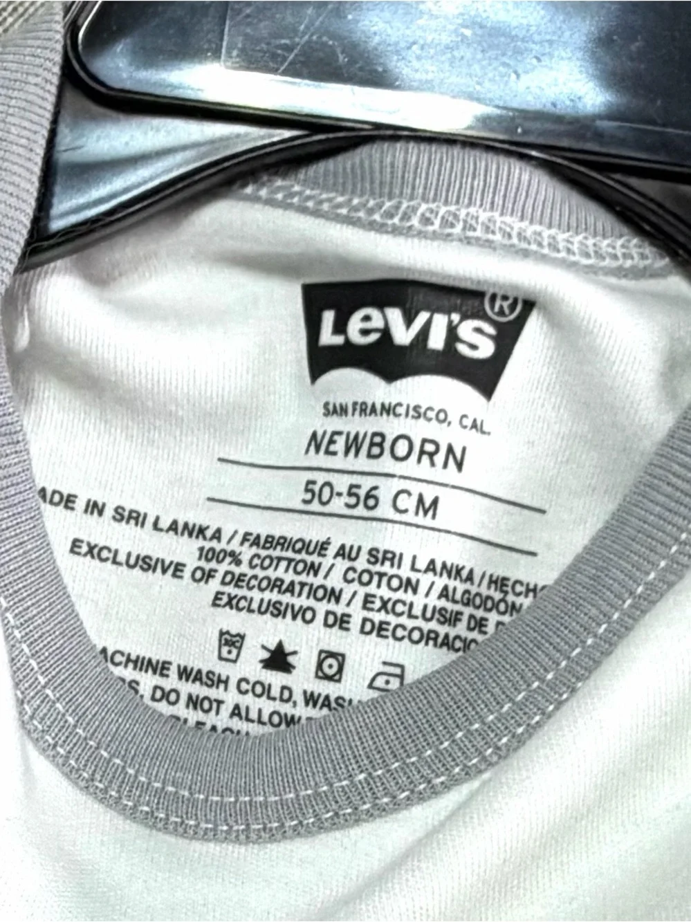 Levi's White Baby 3-Piece Set